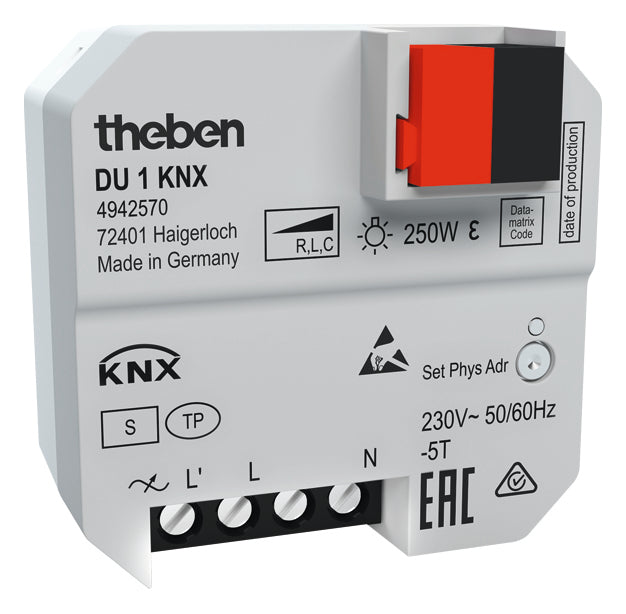 THEBEN KNX UP-Dimmaktor, 1 Kanal THEBEN KNX UP-Dimmaktor, 1 Kanal